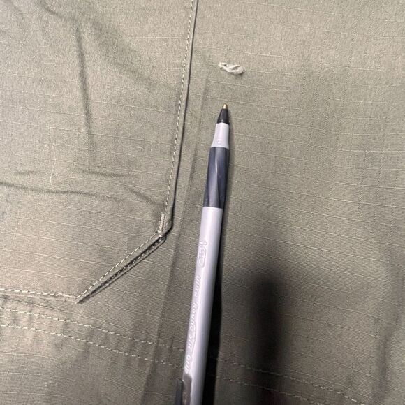 5.11 Tactical Pro Pants Womens 30x34 Relaxed Fit Green Ripstop Cargo Workwear - Picture 6 of 16